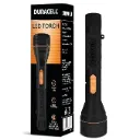 Duracell LED Torch Light, Super Bright, 12000 LUX, Ultra-Light and Easy to Carry Design, Large Reflector, for Everyday Use, 3AA Batteries Free, Black