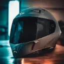 Steelbird SBA-20 7Wings ISI Certified Flip-Up Helmet with Black Spoiler for Men and Women with Inner Smoke Sun Shield