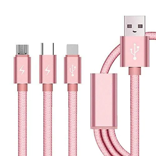 MULTI PIN DATA CABLE PINK