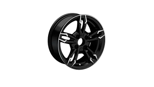 UNO MINDA W1D064-000M00 14 inch PCD 100 Black Machined for Swift, Dzire, Wagon-R, Celerio, i20, i10, Verna Old, Xcent, Honda City, Amaze