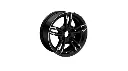 UNO MINDA W1D064-000M00 14 inch PCD 100 Black Machined for Swift, Dzire, Wagon-R, Celerio, i20, i10, Verna Old, Xcent, Honda City, Amaze