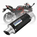 Vagary Motorcycle Silencer Bike Exhaust for Tvs Apache Rtr 160 180 200 RR310 (Carbon)